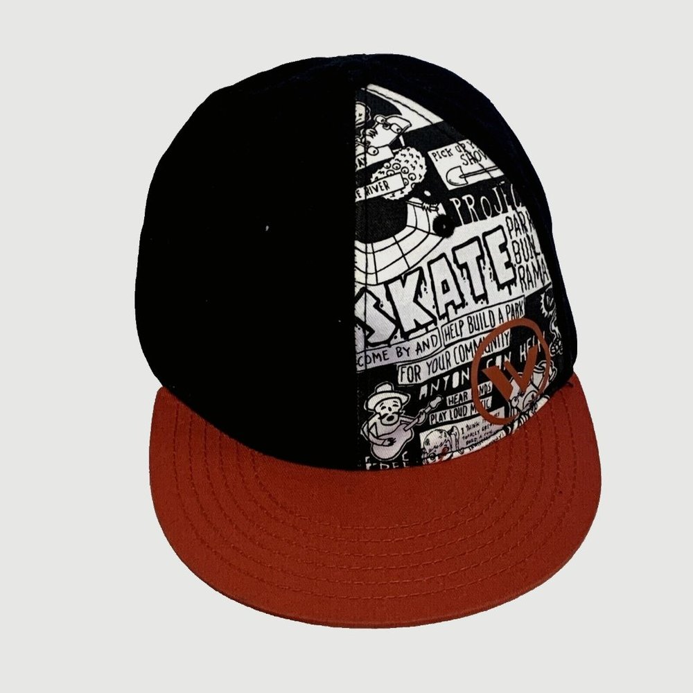Shaun White Snapback Snow Boarder Adjustable Skater Hat Cap Youth Black/Red
